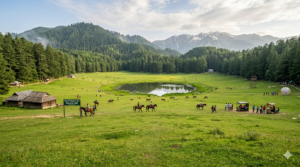 Khajjiar Chamba Himachal taxi cab