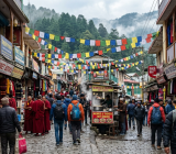 McLeodganj-market